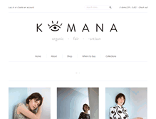 Tablet Screenshot of komana-design.com